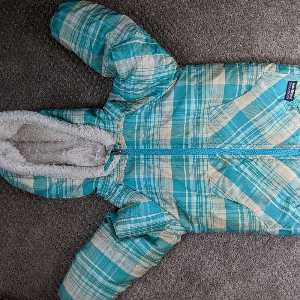 Patagonia Plaid Winter Coat - Toddler